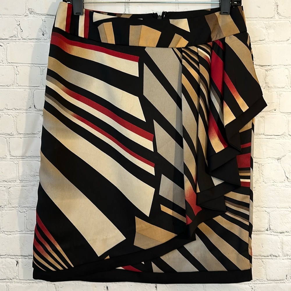 Worthington faux wrap skirt